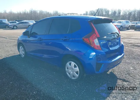 2017 Honda Fit Lx из США, поврежденный, VIN 3HGGK5G58HM710586